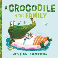 Book Cover for A Crocodile in the Family by Kitty Black