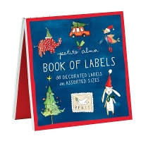 Book Cover for Petite Alma Holiday Cheer Book of Labels by Galison