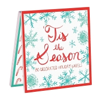 Book Cover for Tis the Season Holiday Label Set by Galison