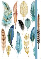 Book Cover for Feathers Gilded Journal by Margaret Berg