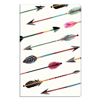 Book Cover for Arrows & Feathers Mini Notebook Set by Margaret Berg