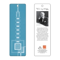 Book Cover for Frank Lloyd Wright Taliesin West Gate Bookmark (Blue) by Frank Lloyd Wright
