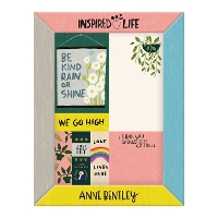 Book Cover for Anne Bentley Inspired Life Desktop Sticky Notes Box by Sarah McMenemy
