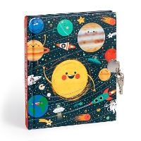 Book Cover for Solar System Locked Diary by Mudpuppy
