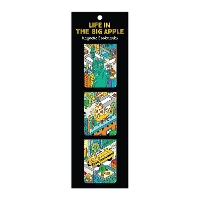 Book Cover for Life In The Big Apple Magnetic Bookmarks by Galison