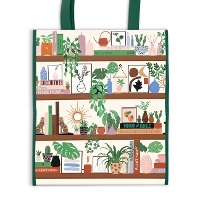 Book Cover for Plant Shelfie Reusable Shopping Bag by Galison