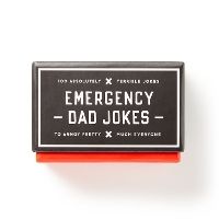 Book Cover for Emergency Dad Jokes by Brass Monkey