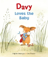 Book Cover for Davy Loves the Baby by Brigitte Weninger