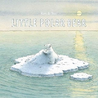 Book Cover for The Little Polar Bear Board Book by Hans de Beer