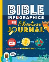 Book Cover for Bible Infographics for Kids Adventure Journal by Harvest House Publishers