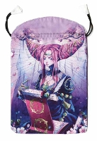 Book Cover for Mystical Manga Tarot Satin Bag by Llewellyn