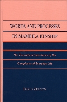 Book Cover for Words and Processes in Mambila Kinship by David Zeitlyn