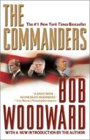 Book Cover for The Commanders by Bob Woodward