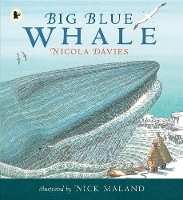 Book Cover for Big Blue Whale by Nicola Davies