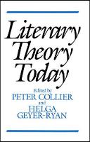 Book Cover for Literary Theory Today by Peter Collier