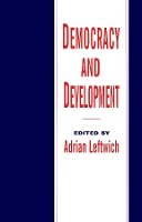 Book Cover for Democracy and Development by Adrian Leftwich