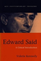 Book Cover for Edward Said by Valerie Bilkent University, Turkey Kennedy