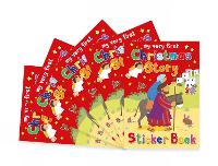 Book Cover for Christmas Story Sticker Book by Alex Ayliffe, Lois Rock