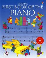 Book Cover for Usborne First Book of the Piano by Eileen O'Brien