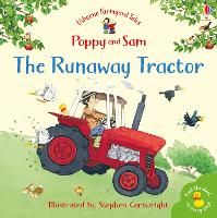 Book Cover for The Runaway Tractor by Heather Amery