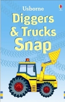 Book Cover for Diggers and Trucks Snap by Usborne