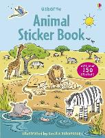 Book Cover for First Sticker Book Animals by Jessica Greenwell