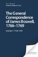 Book Cover for General Correspondence of James Boswell, 1766--1769 by James Boswell