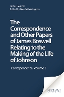 Book Cover for The Correspondence and Other Papers of James Boswell Relating to the Making of the 