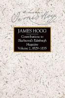 Book Cover for Contributions to Blackwood's Edinburgh Magazine by James Hogg