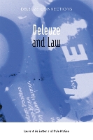 Book Cover for Deleuze and Law by Laurent de Sutter