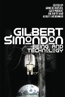 Book Cover for Gilbert Simondon by Arne De Boever