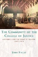 Book Cover for The Community of the College of Justice by John Finlay