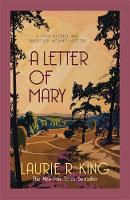 Book Cover for A Letter of Mary by Laurie R. (Author) King