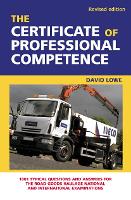 Book Cover for The Certificate of Professional Competence by David Lowe