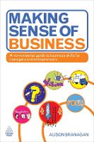 Book Cover for Making Sense of Business by Alison Branagan