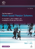 Book Cover for The Handbook of Work-based Pension Schemes by Adam Jolly