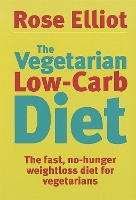 Book Cover for The Vegetarian Low-Carb Diet by Rose Elliot