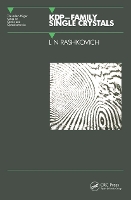 Book Cover for KDP - Family Single Crystals by LN Moscow State University, Russia Rashkovich