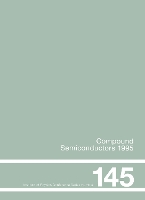 Book Cover for Compound Semiconductors 1995, Proceedings of the Twenty-Second INT Symposium on Compound Semiconductors held in Cheju Island, Korea, 28 August-2 September, 1995 by Woo