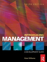 Book Cover for Introducing Management by Kate Williams