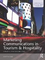 Book Cover for Marketing Communications in Tourism and Hospitality by Scott McCabe
