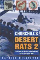 Book Cover for Churchill's Desert Rats 2 by Patrick Delaforce