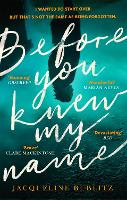 Book Cover for Before You Knew My Name by Jacqueline Bublitz