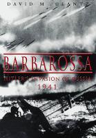 Book Cover for Barbarossa by Colonel David M. Glantz