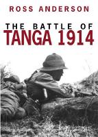 Book Cover for The Battle of Tanga 1914 by Ross Anderson