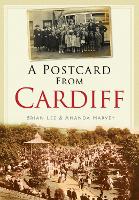 Book Cover for A Postcard from Cardiff by Brian Lee, Amanda Harvey