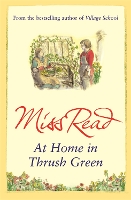 Book Cover for At Home in Thrush Green by Miss Read