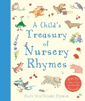 Book Cover for Child's Treasury Of Nursery Rhymes by Kady MacDonald Denton