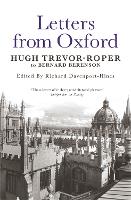 Book Cover for Letters from Oxford by Richard DavenportHines