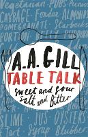 Book Cover for Table Talk by Adrian Gill